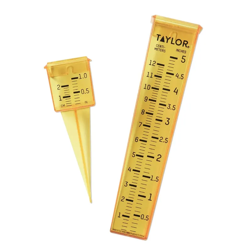 Taylor Precision Products 2-in-1 Rain and Sprinkler Gauge