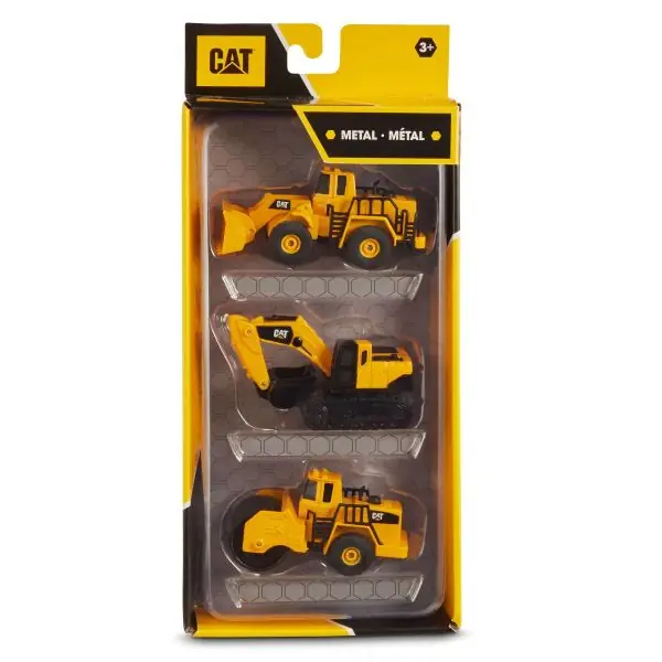 CAT Die Cast Metal 3 Pack