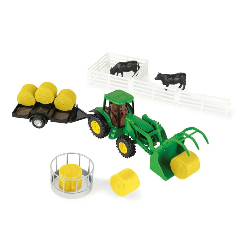 Tomy John Deere 1 32 Scale Haying Playset