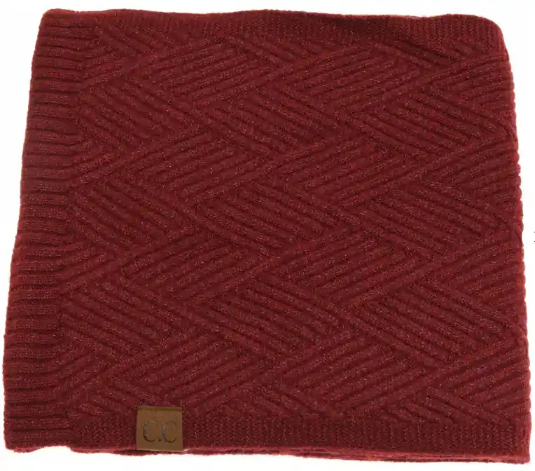 C.C. Beanie Women‘s Heathered Scarf SF2060 - Berry Mix