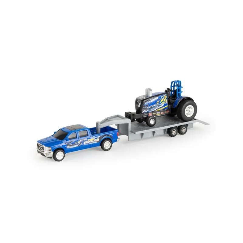 ERTL New Holland 1 64 Scale Puller Tractor & Pickup Truck Set
