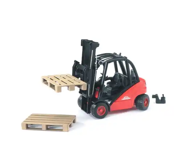 Bruder 02511 Linde H30D Fork Lift w/ Pallets