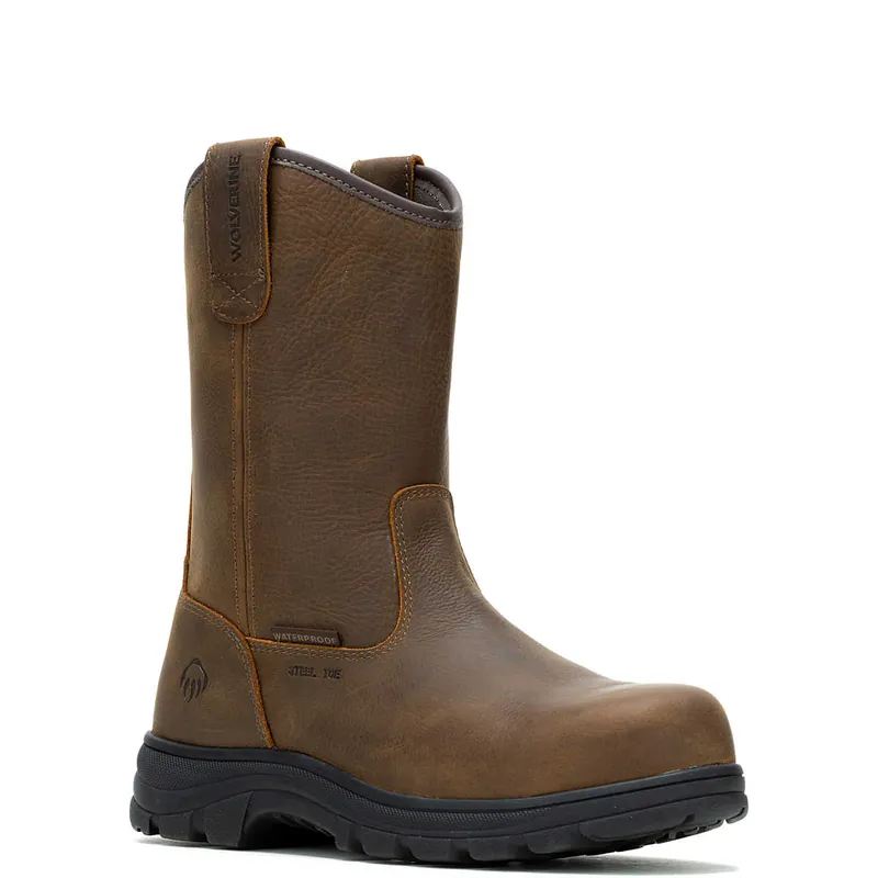 Wolverine Men‘s Carlsbad Steel-Toe Work Wellington (W241069) Sudan Brown