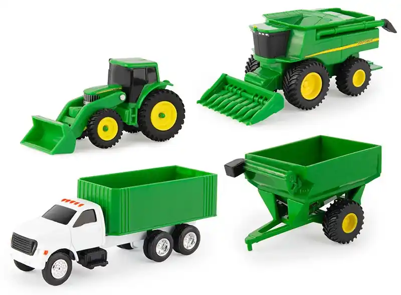 John Deere 4 pc Carded Set - Assorted Styles