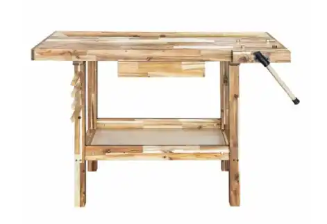 Olympia Tools 48-Inch Acacia Hardwood Workbench