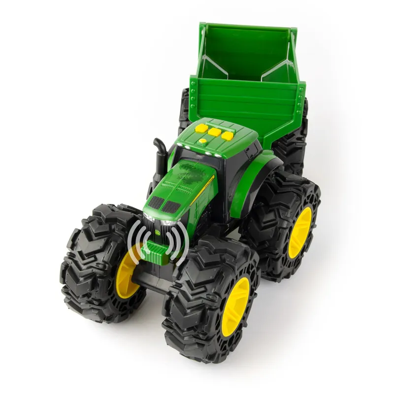 ERTL John Deere Monster Treads Tractor with Wagon