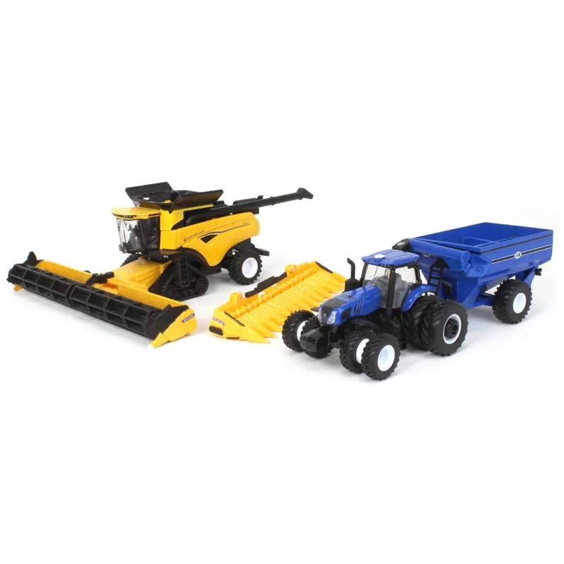 ERTL 1/64 New Holland CR8.90 SmartTrax Combine Set