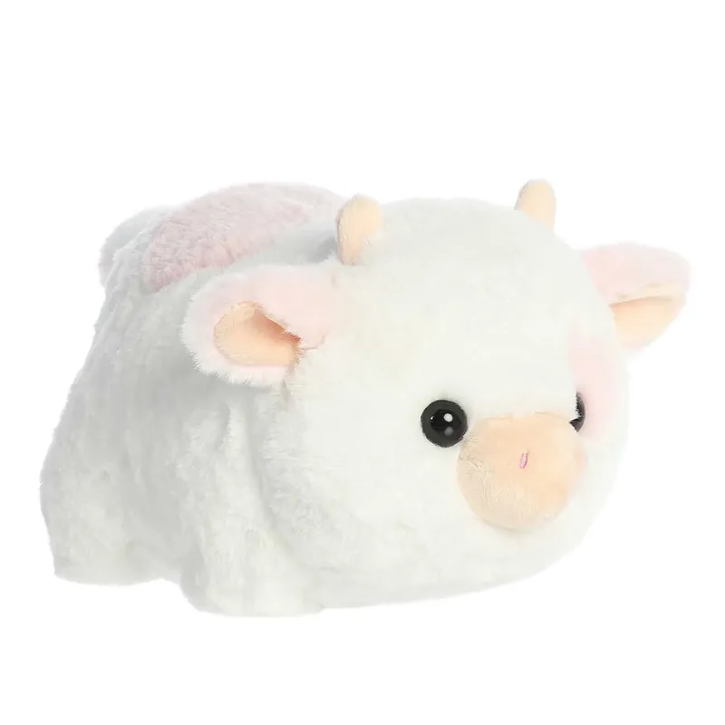 Aurora - Spudsters - 10" Moonique Strawberry Milk Cow Plush Animal