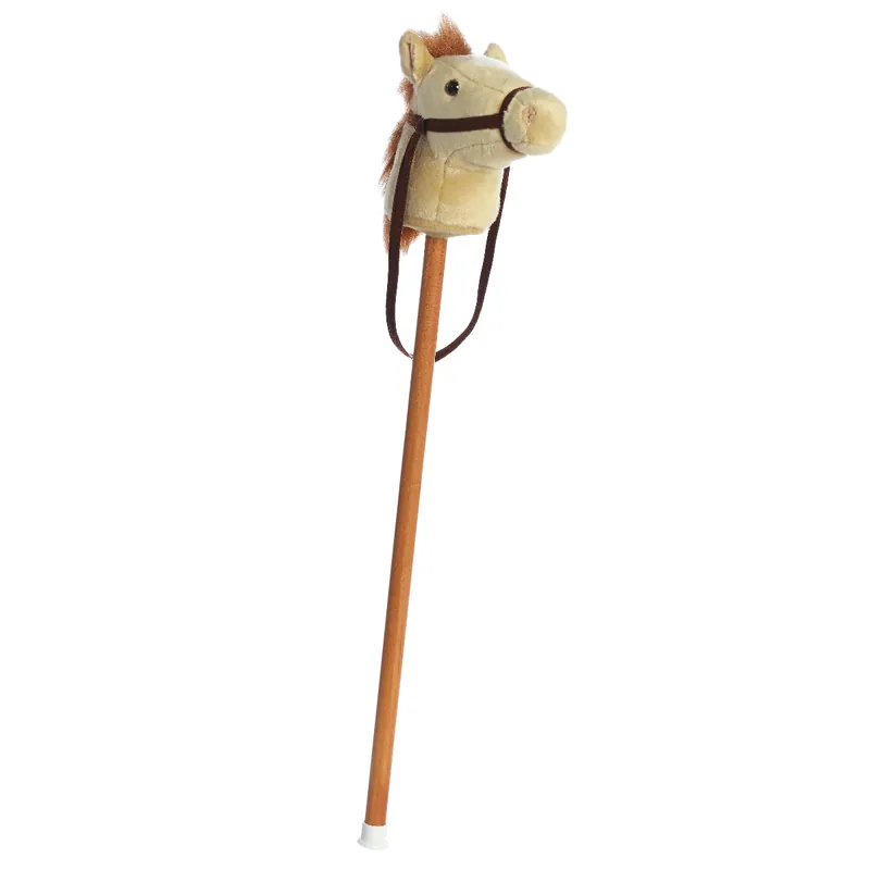 Aurora - Giddy-Up Friends - 37" Beige Stick Pony