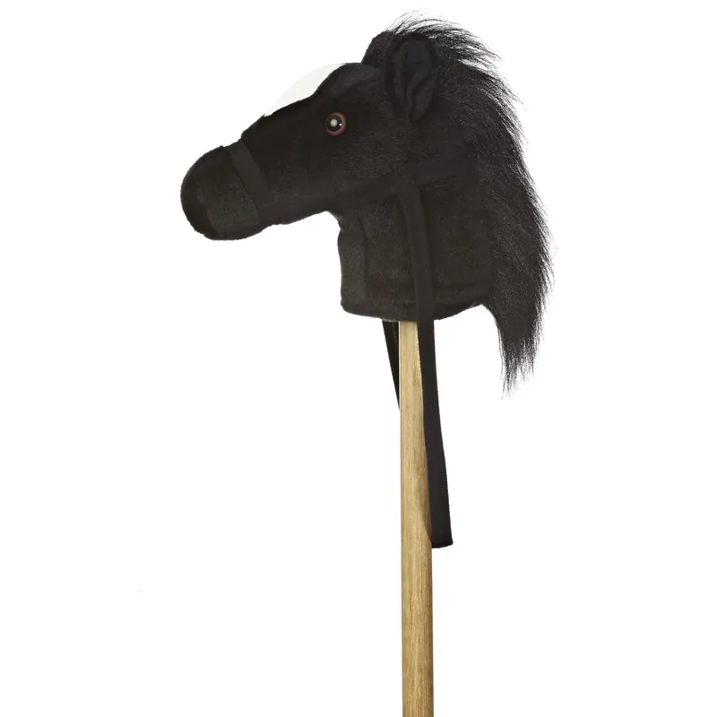 Aurora - Giddy-Up Friends - 37" Black Stick Pony