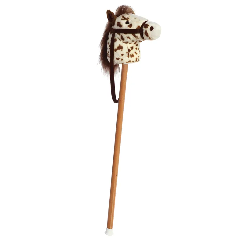 Aurora - Giddy-Up Friends - 37" Scot Brown Pinto Stick Pony