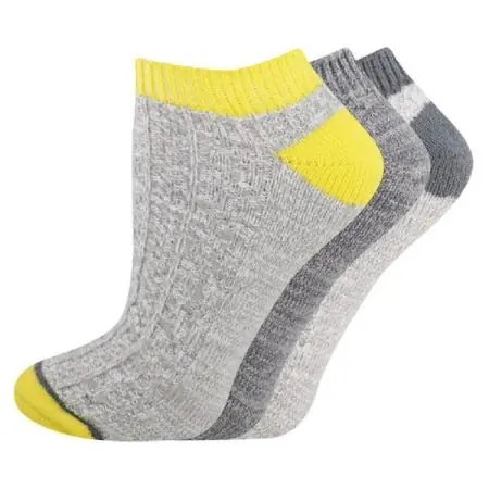 Dickies Women‘s soft Marl Now Show Socks, Assorted, 3-Pack