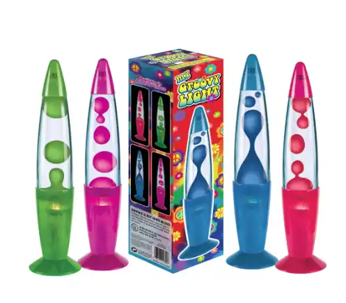 PMT Holdings - Retro Groovy Lava Lamp - Assorted Colors