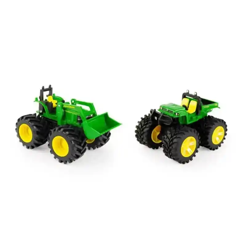 Tomy John Deere Monster Treads Vehicles - 2Pk