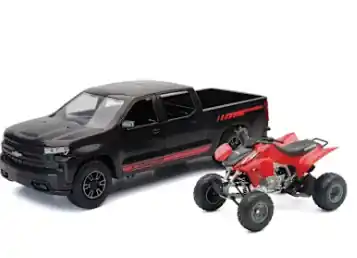 New Ray Xtreme Off-Road 1 14 Chevrolet 1500HD Pick Up w/ Honda ATV