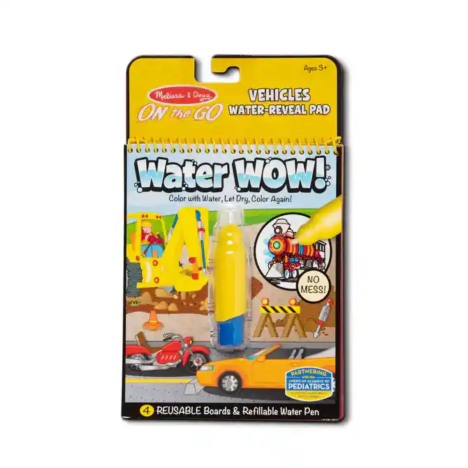 Melissa & Doug Water Wow - Water Reveal Art - Assorted Styles
