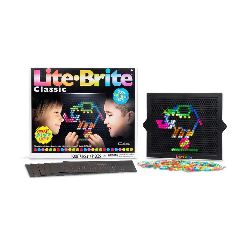 Basic Fun Lite-Brite Classic – Favorite Retro Toy