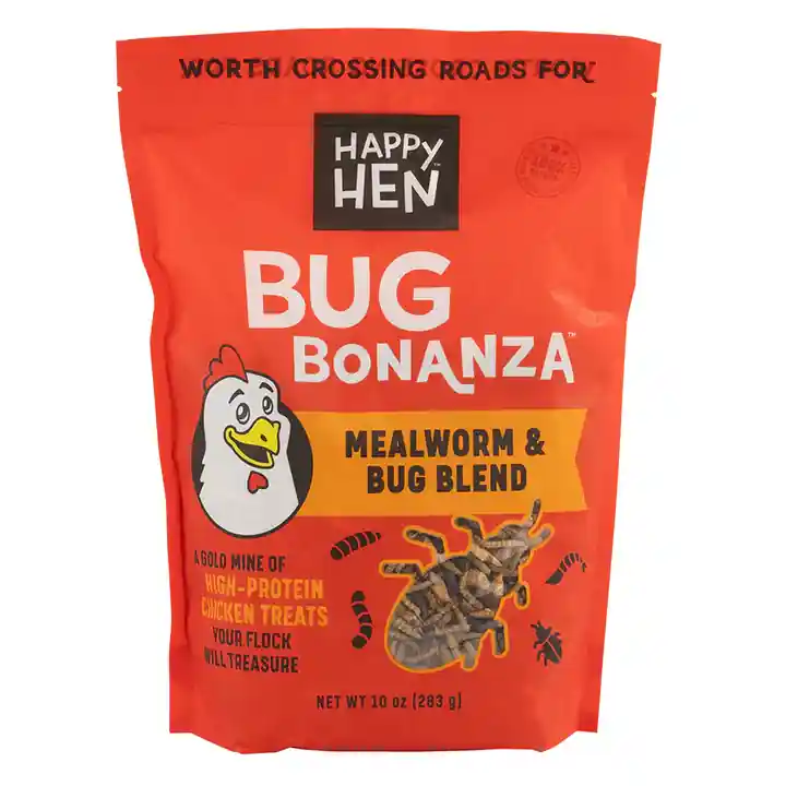Happy Hen Bug Bonanza Poultry Treat 10oz