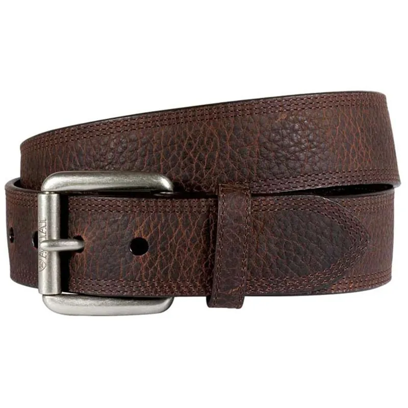Ariat Men‘s Triple Stitched Leather Work Belt - Copper