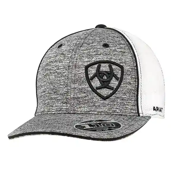 Ariat Men‘s Offset Shield Baseball Cap - Black Heather OS