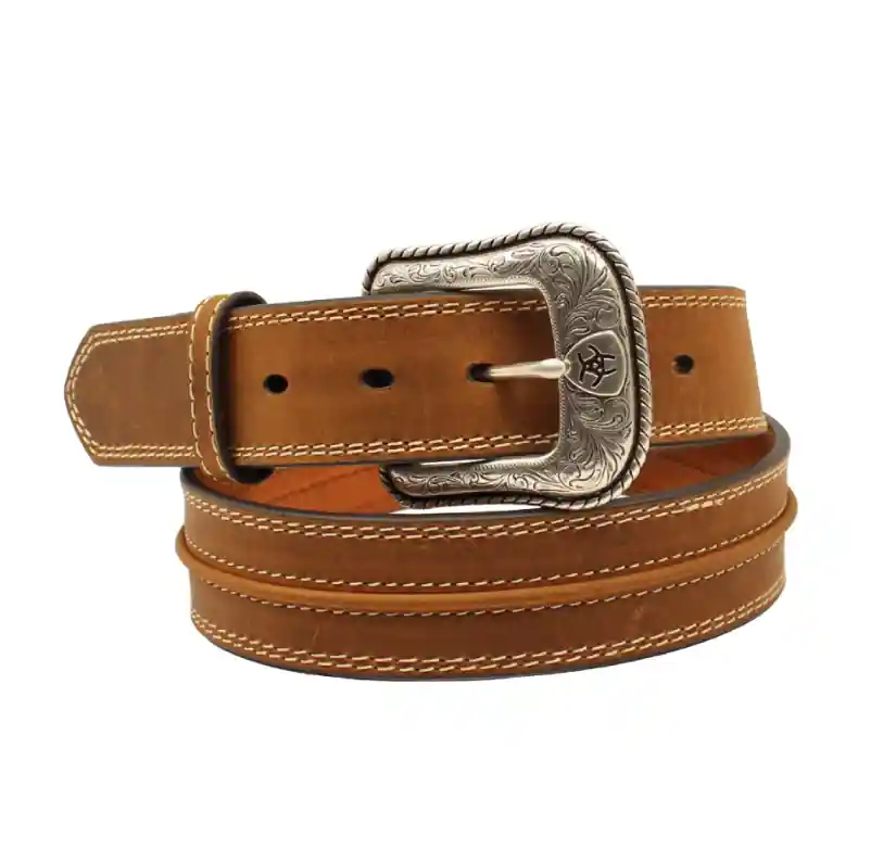 Ariat Men‘s Center Bump Western Belt - Brown