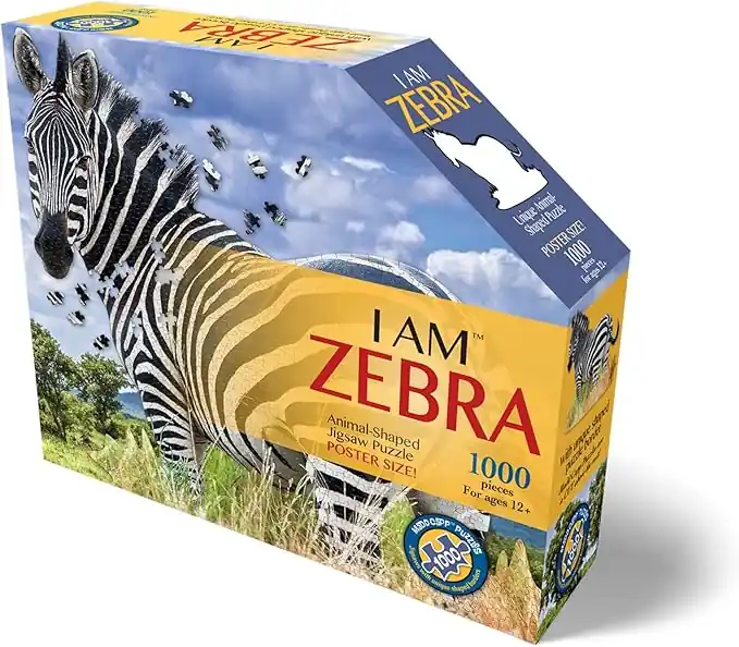 Madd Capp I am Zebra - 1000pc Jigsaw Puzzle