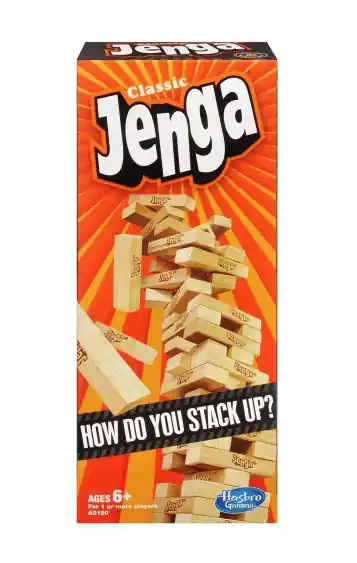 Hasbro Classic Jenga Stacking Block Game