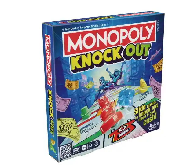 Hasbro Monopoly Knockout Family Board Game