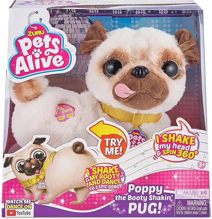 Zuru Pets Alive Poppy The Booty Shakin’ Pug
