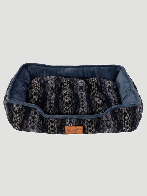 Wrangler Southwest Cuddler Box Pet Bed
