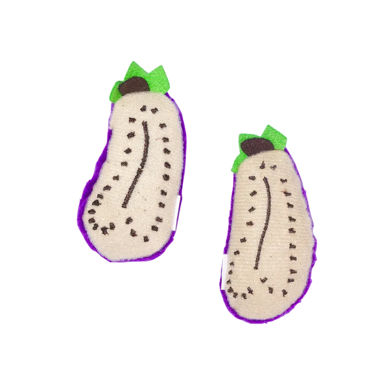Main St. Pet™ 2-Pack Eggplants Catnip Cat Toy