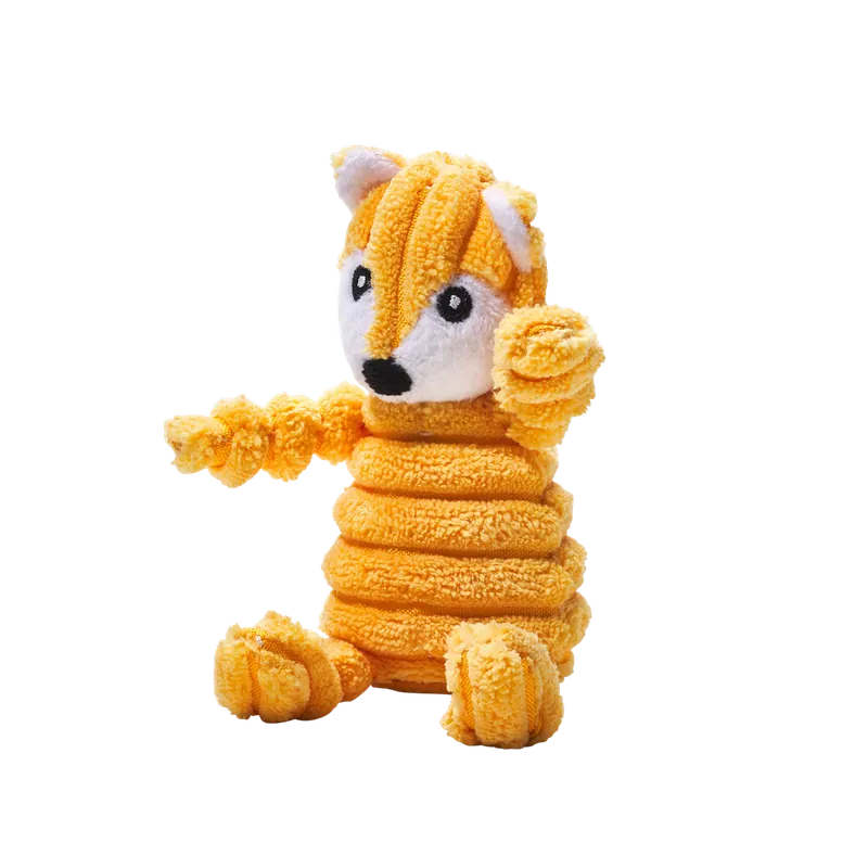Main St. Pet™ Mini Corduroy Fox Squeaky Dog Toy