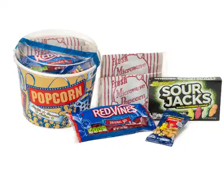 Wabash Valley Farms Mini Movie Night in a Tub Gift Set