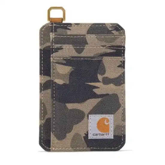 Carhartt Men‘s Nylon Duck Trifold Wallet - Camo