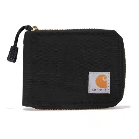 Carhartt Men‘s Nylon Duck Zipper Wallet - Black