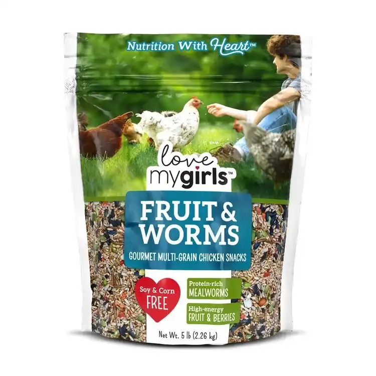 Love My Girls Fruit & Worms Chicken Snacks