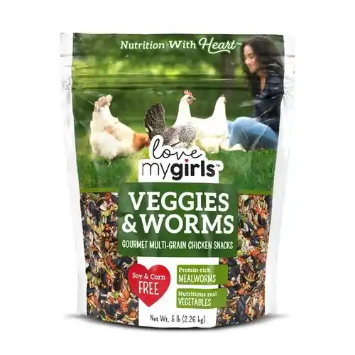 Love My Girls Veggies & Worms Chicken Snacks