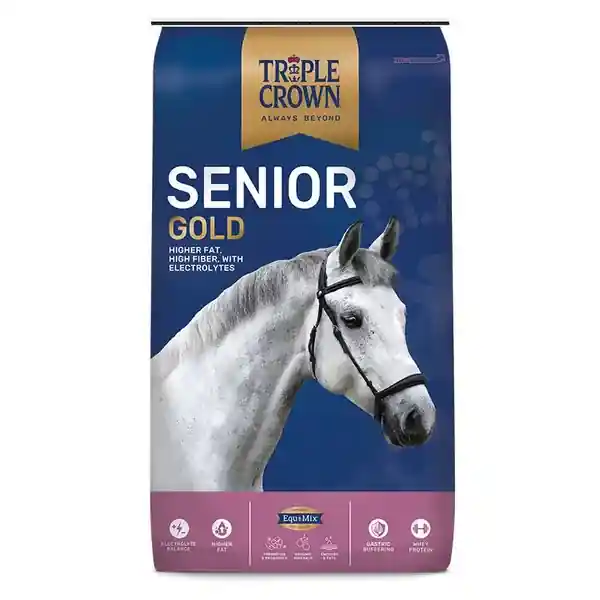 Triple Crown 50 lb Senior Gold Feed