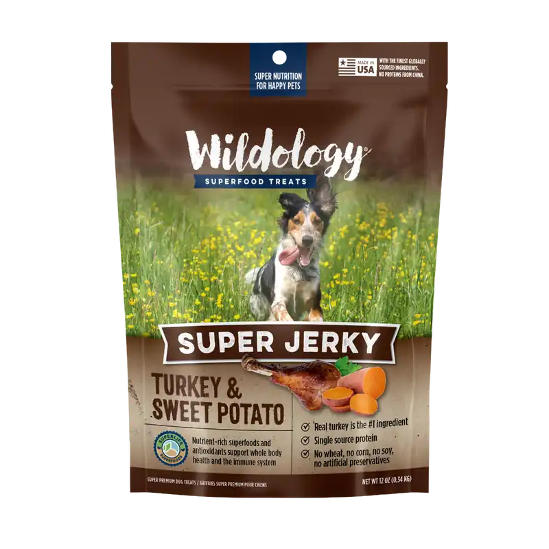Wildology® Turkey & Sweet Potato Super Jerky 12oz