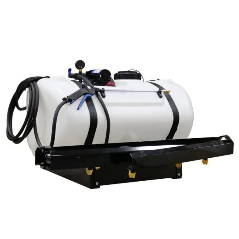 Valley Industries 40 Gallon Deluxe 3-Point Broadcast Sprayer, 10 Foot Swath, 2.2 GPM, 6 Nozzle Boom