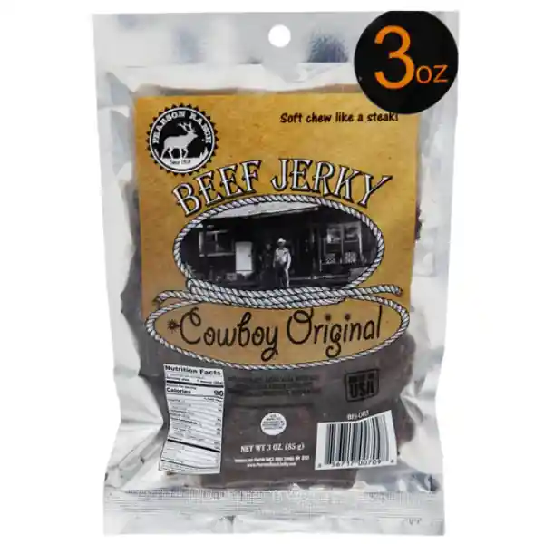Pearson Ranch Jerky Cowboy Original Beef Jerky - 3 oz