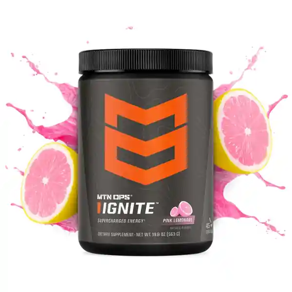 MTN OPS Ignite Supercharged Energy Supplement - Pink Lemonade