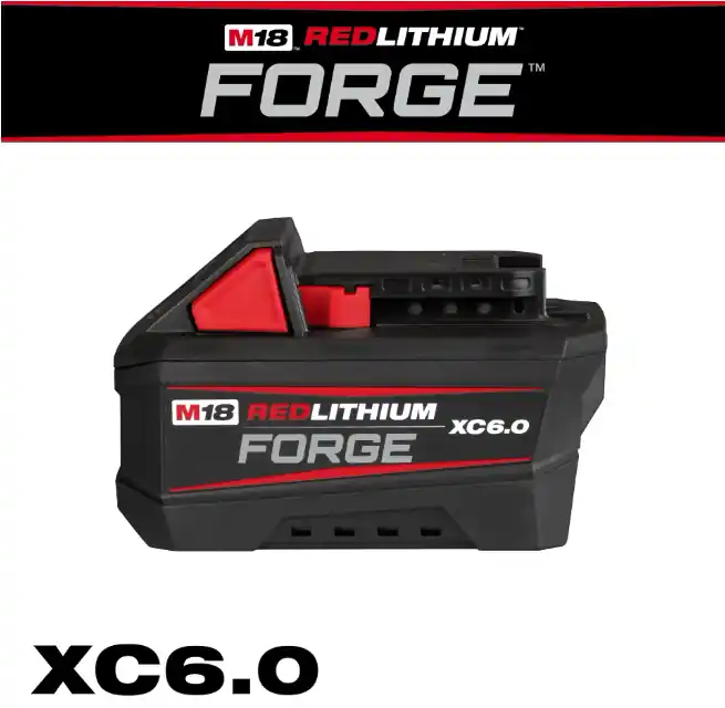 Milwaukee 48-11-1861 M18™ REDLITHIUM™ FORGE™ XC6.0 Battery Pack