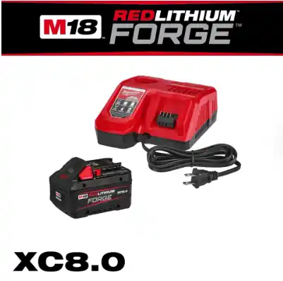 Milwaukee 48-59-1881 M18™ REDLITHIUM™ FORGE™ XC8.0 Starter Kit