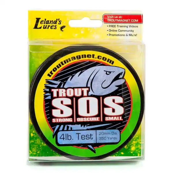 Leland Lures 4lb Trout S.O.S line