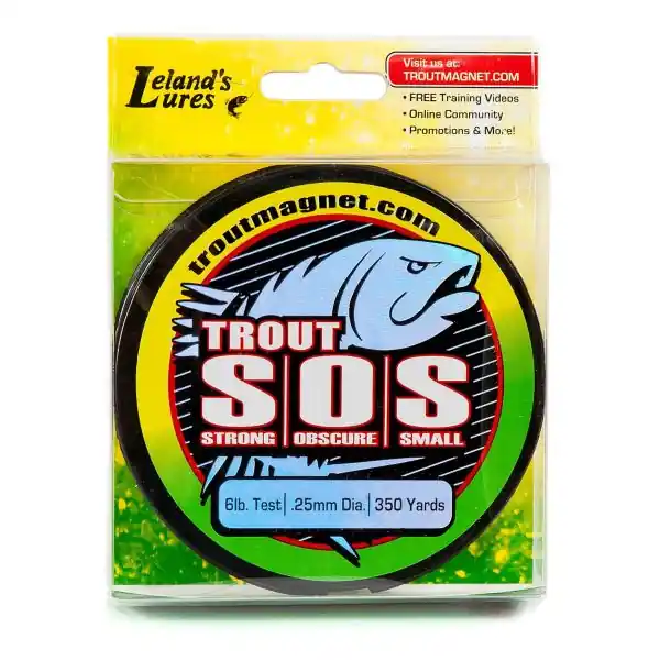 Leland Lures 6lb Trout S.O.S line