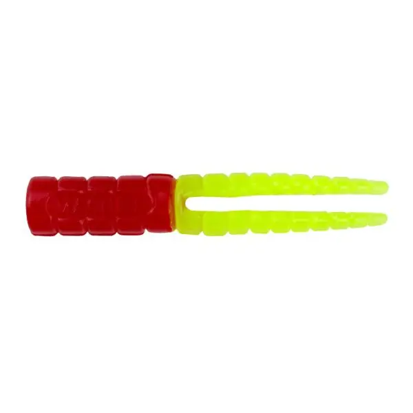 Leland Lures Crappie Magnet 15pc Body Pack-Red/Chartreuse