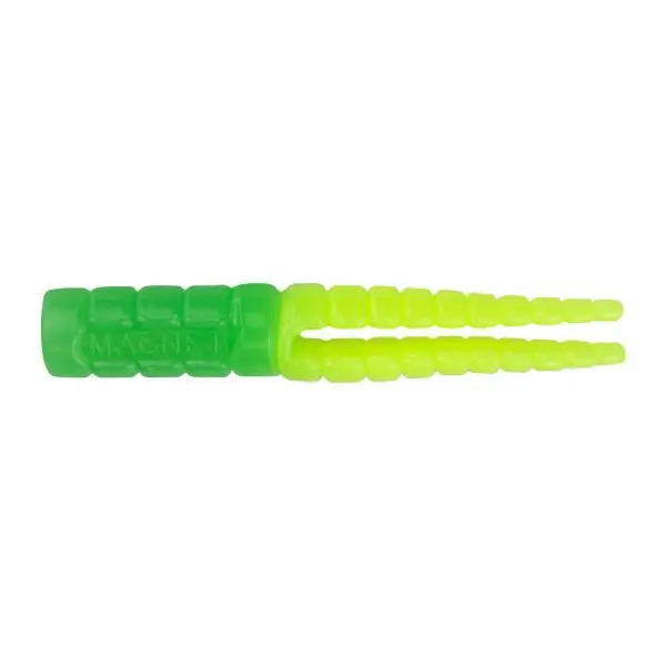 Leland Lures Crappie Magnet 15pc Body Pack-Wizard‘s Glow