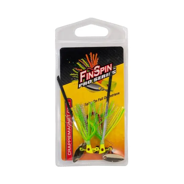 Leland Lures Fin Spin Pro Series-Wizard‘s Chart 1/16oz 2pk