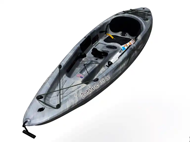 Sundolphin 10 ft. Journey SS Sit-On Top Fishing Kayak - Gray Swirl